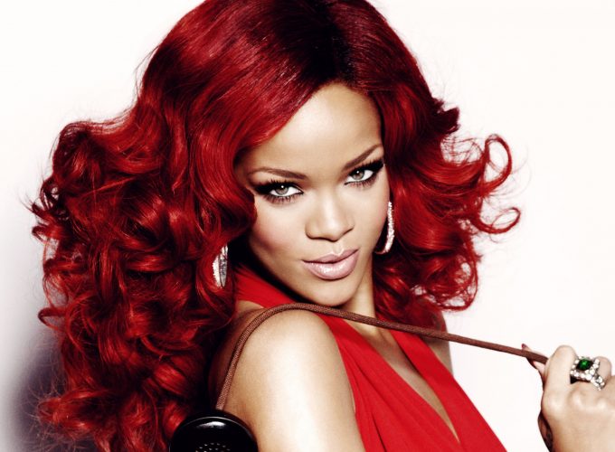 Wallpaper Rihanna, Most Popular Celebs in 2015, singer, music, actress, red hair, look, Music 941423664